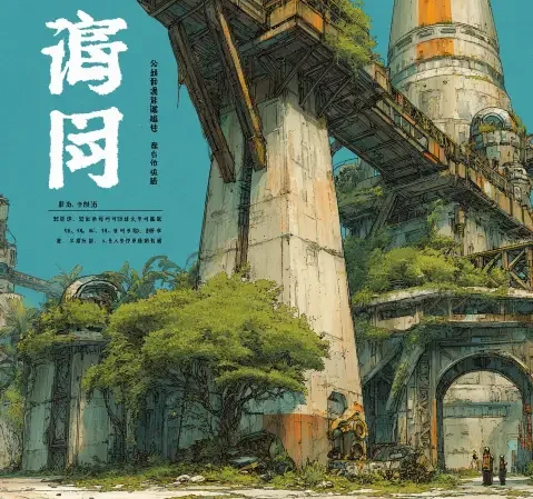 少年与远方专题头图，描绘少年站在铁道旁望向远方